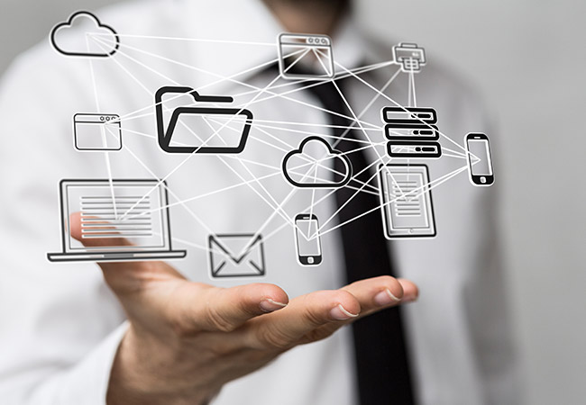 IT consulting services illustration